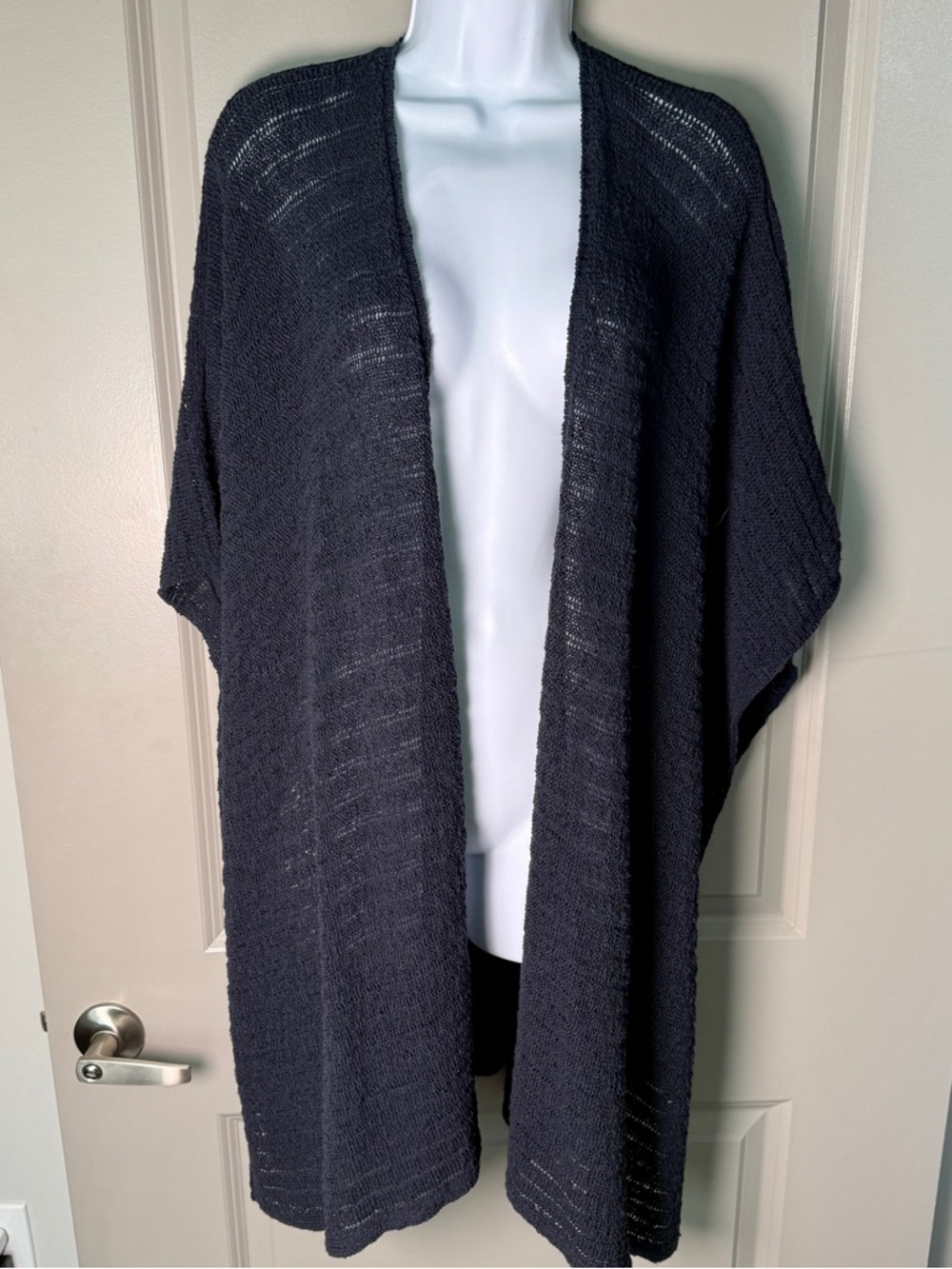 J. Jill Open-Front Kimono Cardigan | Coastal Grandmother | Quiet Luxury - OS